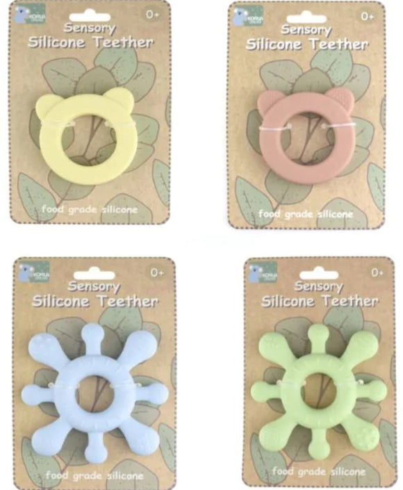 SENSORY SILICONE TEETHER