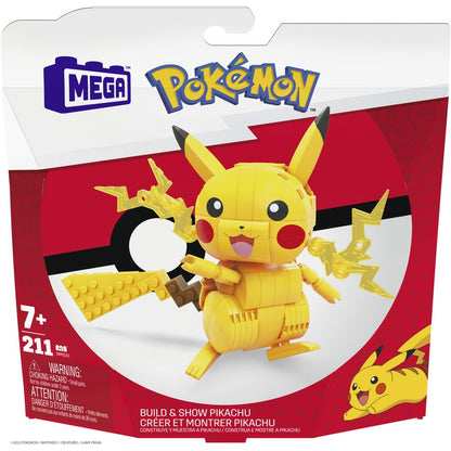 MEGA POKEMON BUILD & SHOW PIKACHU