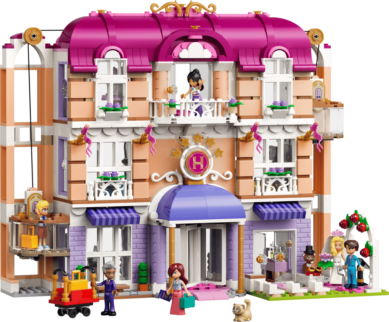 LEGO 42704 FRIENDS HEARTLAKE GRAND HOTEL