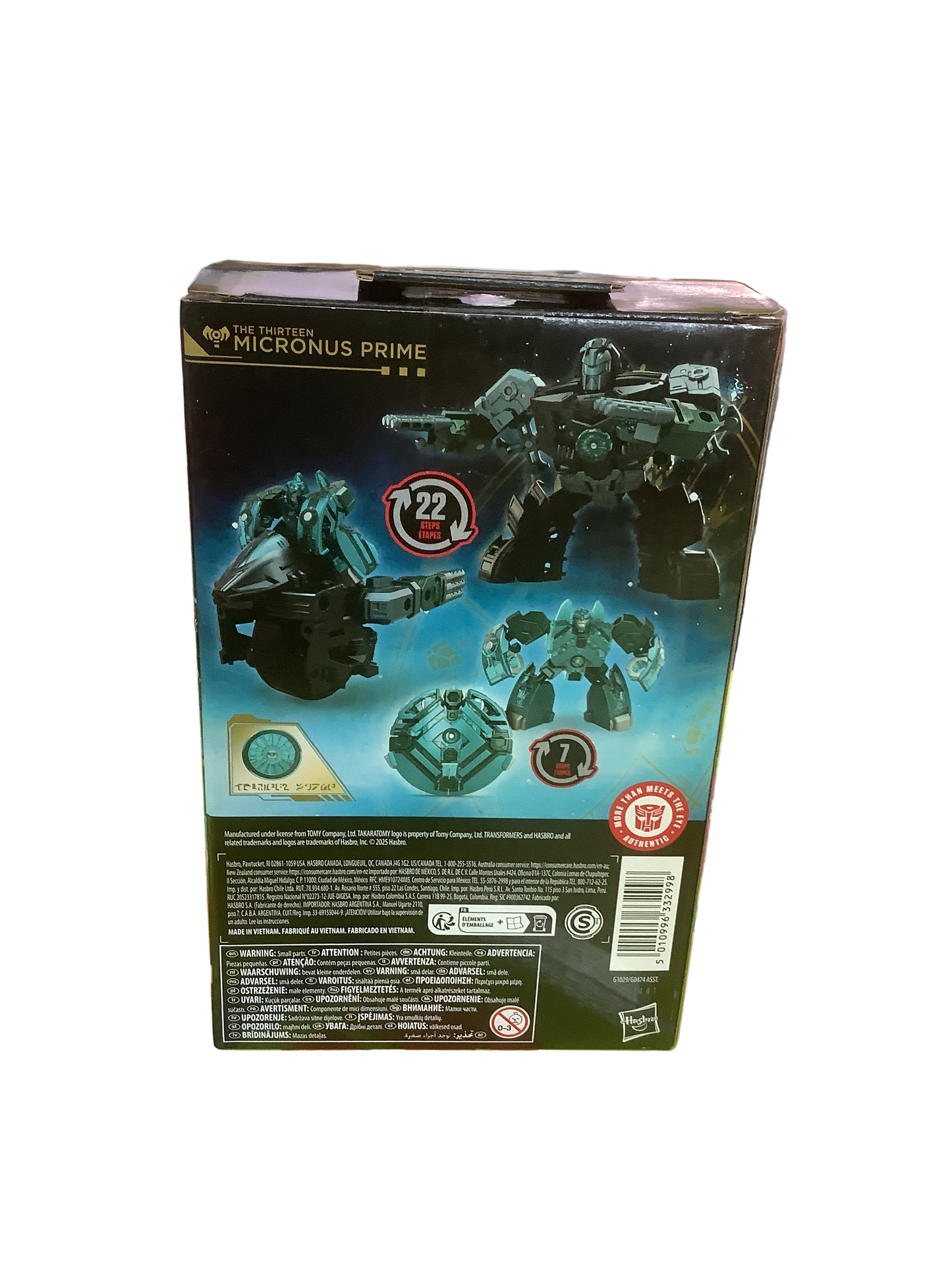 TRA GEN PRIMES DELUXE MICRONUS PRIME