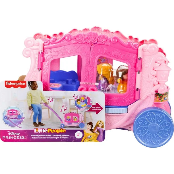 F/P L/P PRINCESS PULL ALONG CARRIAGE