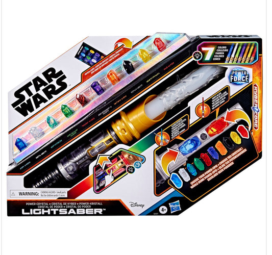 STAR WARS POWER CRYSTAL LIGHTSABER