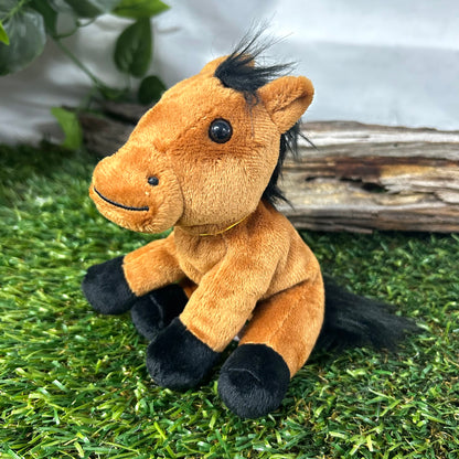 CHARLIE BEAR CUDDLE CUB CHESTNUT HORSE
