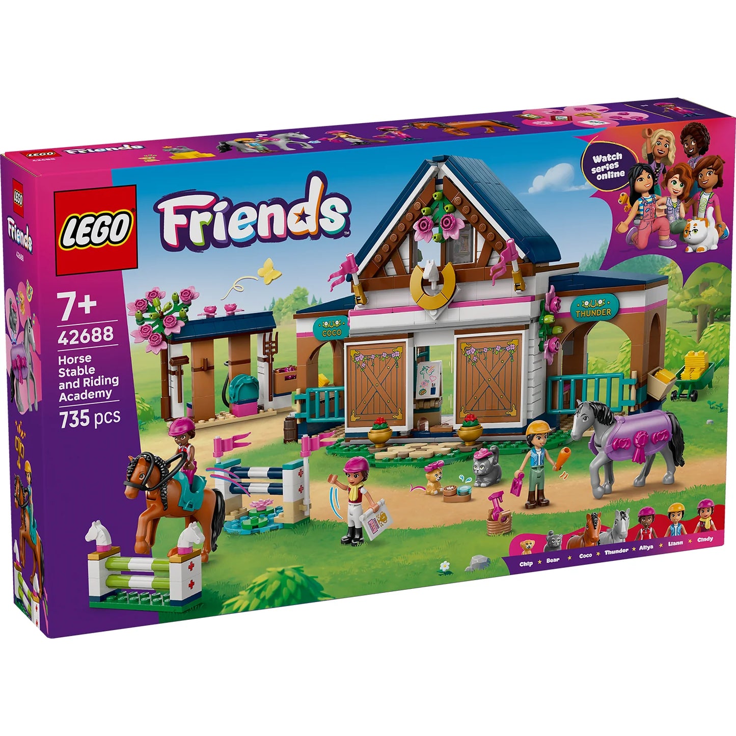 LEGO 42688 FRIENDS HORSE STABLE & RIDING