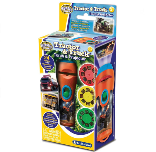 BRAINSTORM TORCH & PROJECTOR TRACTOR