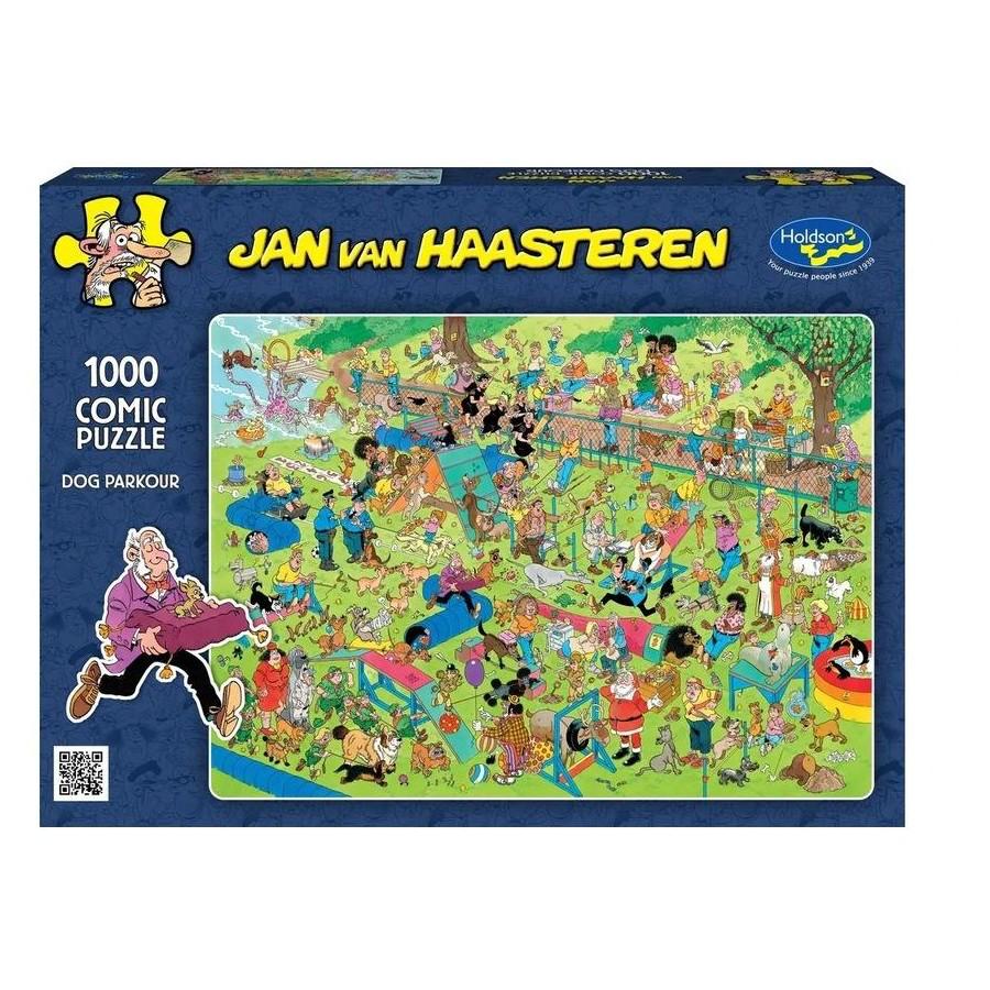 PUZZLE 1000PC JVH DOG PARKOUR