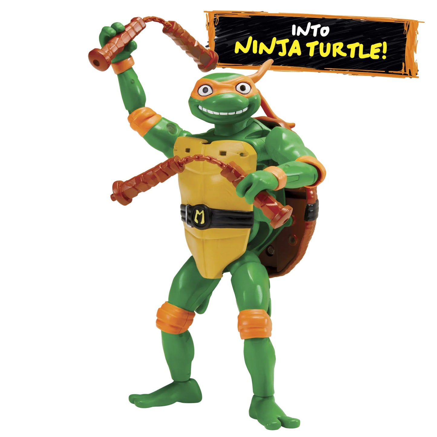 TMNT MUTATIONS PET TO NINJA MICHELANGELO