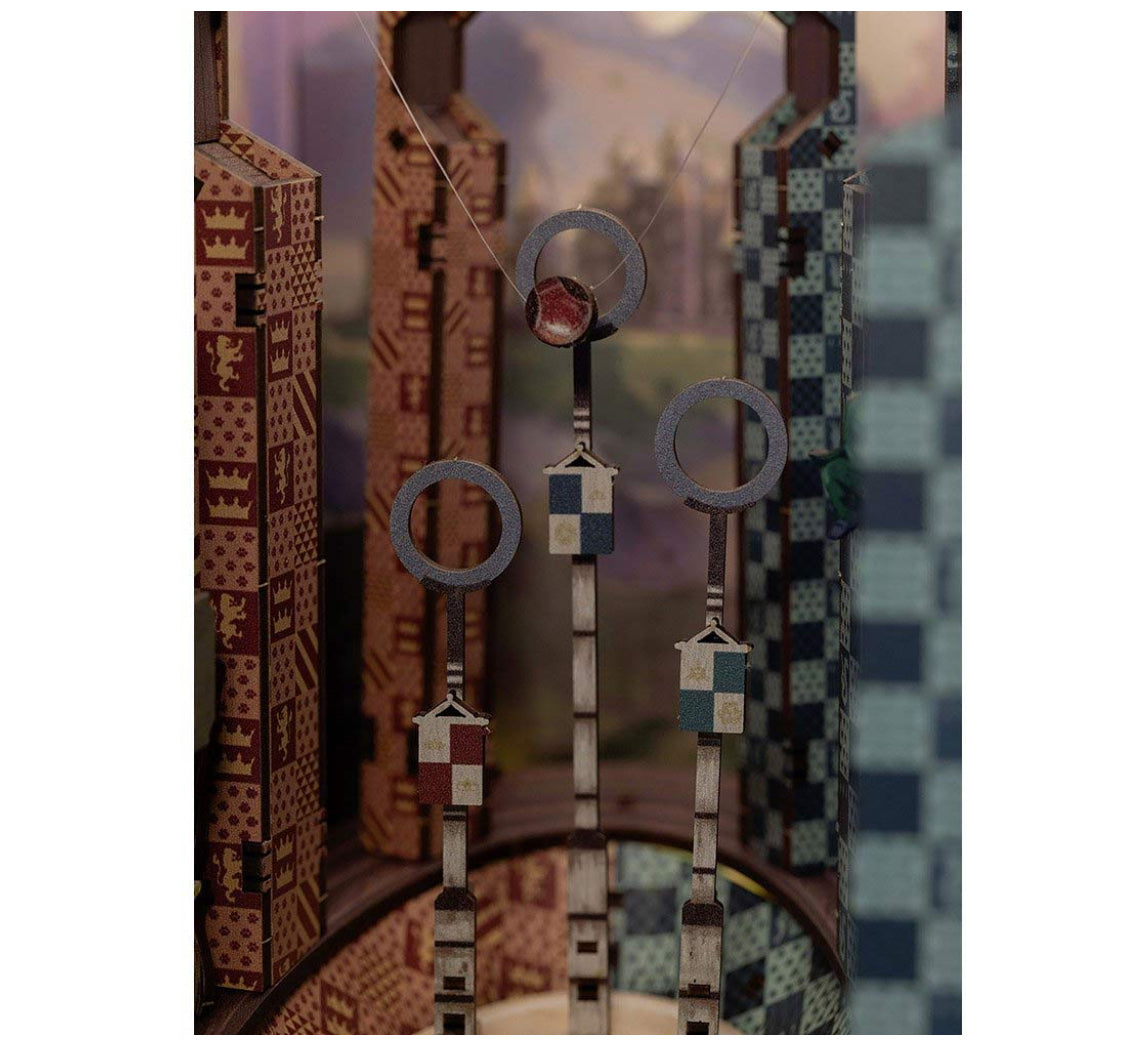 HARRY POTTER BOOK NOOK QUIDDITCH FIELD