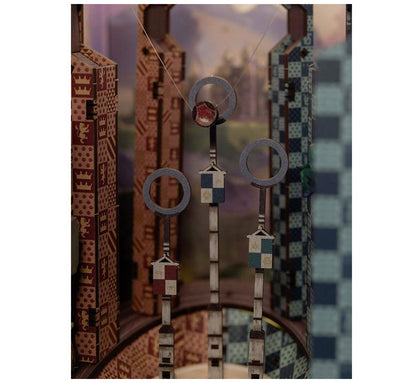 HARRY POTTER BOOK NOOK QUIDDITCH FIELD