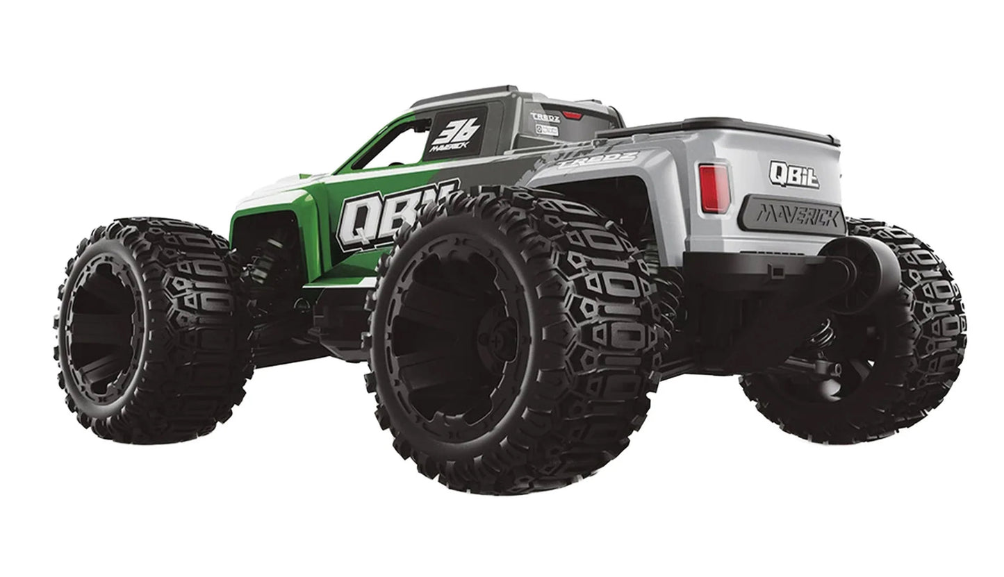 R/C MAVERICK QBIT MT MONSTER TRUCK GREEN