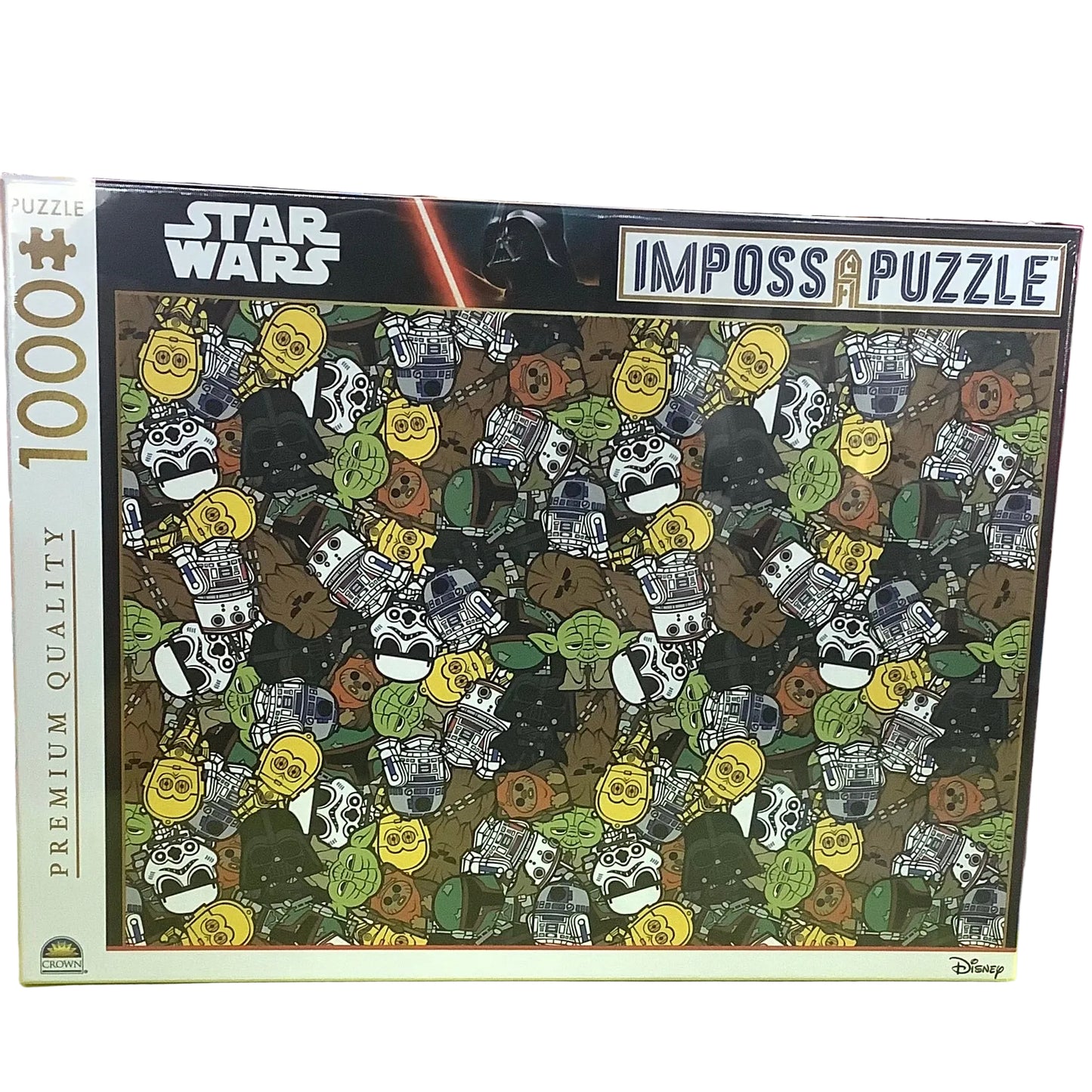 PUZZLE 1000PC IMPOSSAPUZZLE STAR WARS
