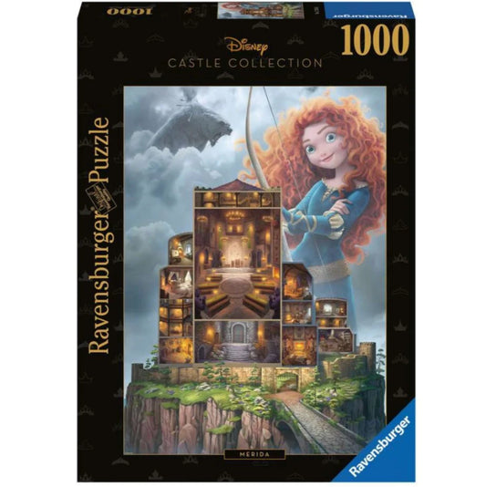 PUZZLE 1000PC DISNEY CASTLE MERIDA