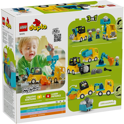 LEGO 10475 DUPLO 3 IN 1 CONSTRUCTION VEH