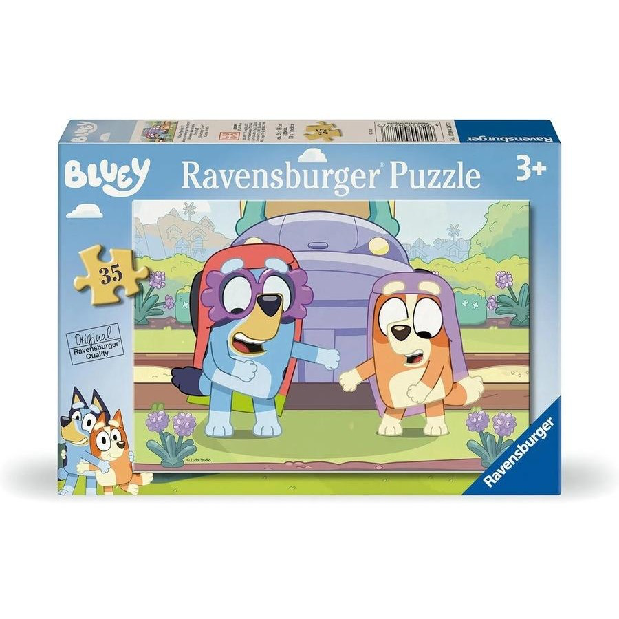 PUZZLE 35PC BLUEY IT'S GRANNY TIME