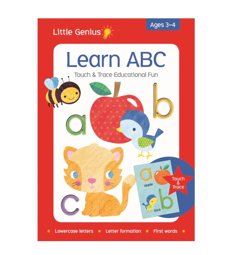 BOOK TOUCH & TRACE GIANT FLASHCARDS ABC