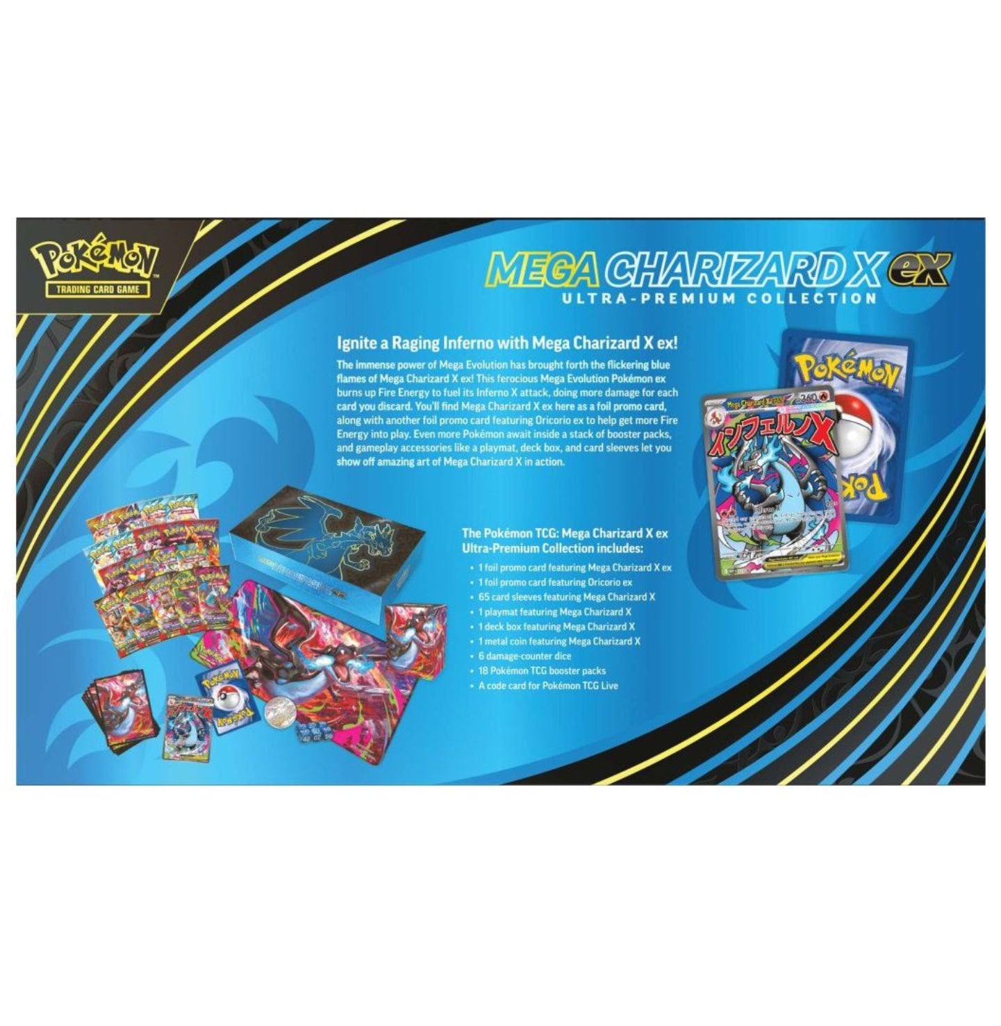 POKEMON TCG MEGA CHARIZARD X PREMIUM BOX