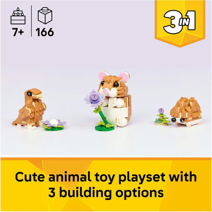LEGO 31376 CREATOR HAMSTER W A FLOWER