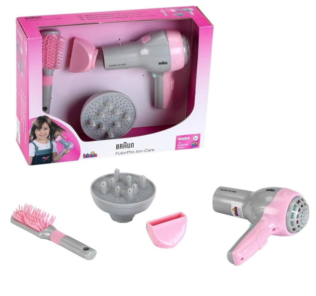 BRAUN HAIRDRYER WITH DIFFUSER BRUSH