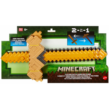 MINECRAFT CLICK & SWITCH SWORD & PICKAXE