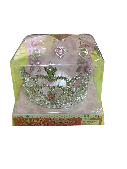 PRINCESS TIARA & JEWELLERY SET