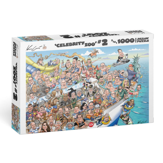 PUZZLE 1000PC MARK KNIGHTS CELEBRITY ZOO