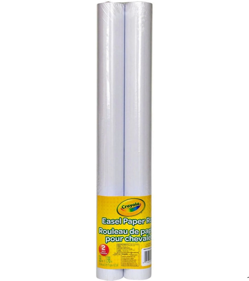 CRAYOLA EASEL REFILL PAPER ROLLS