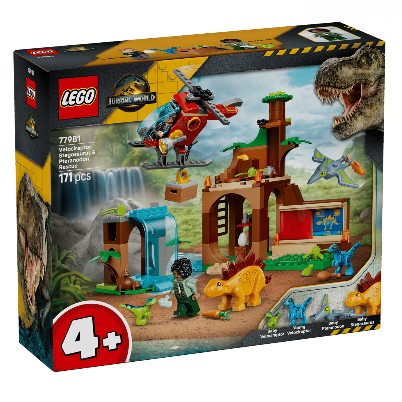 LEGO 77981 JW VELO STEGI & PTERAN