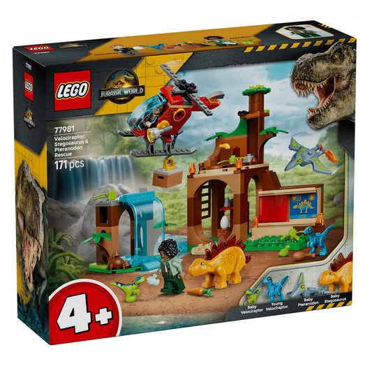 LEGO 77981 JW VELO STEGI & PTERAN