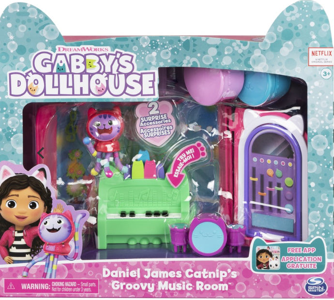 Gabbys Dollhouse Deluxe Room Set Ast