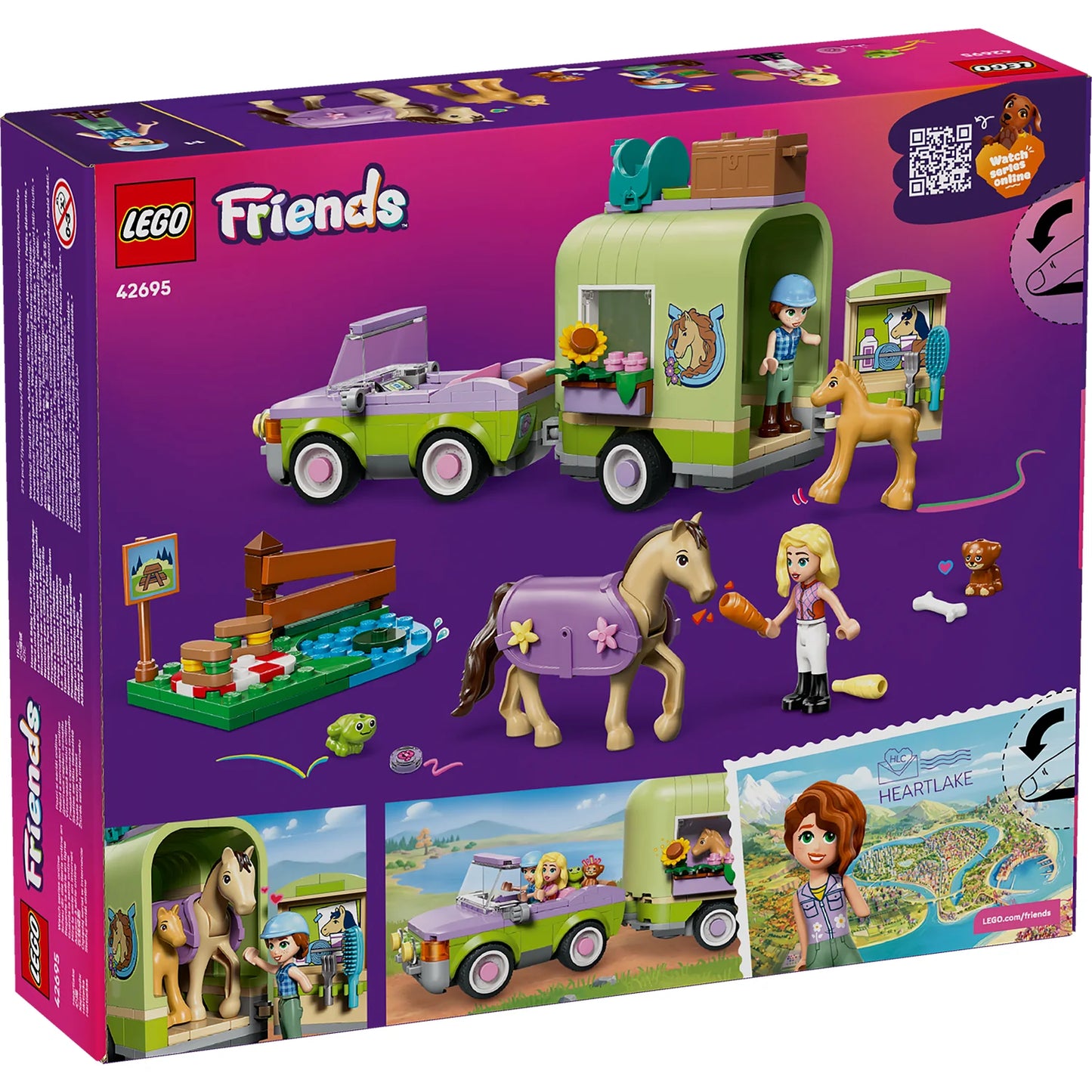 LEGO 42695 FRIENDS HORSE & BABY FOAL