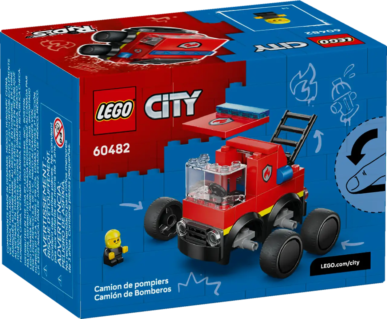 LEGO 60482 CITY RIDES FIRE TRUCK
