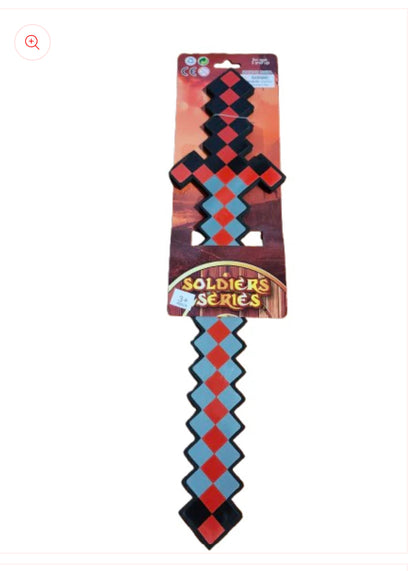 PIXELATED FOAM SWORD