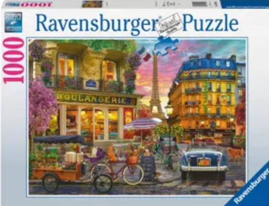PUZZLE 1000PC PARIS AT DAWN NEW