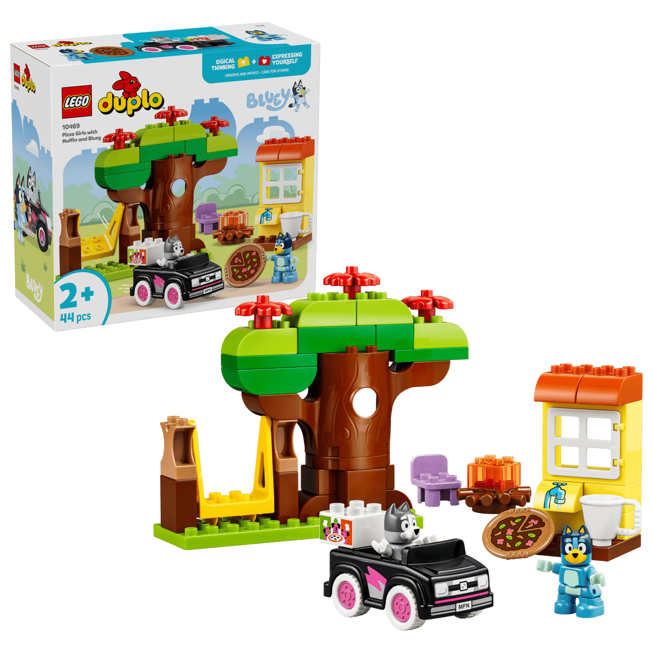 LEGO 10469 DUPLO PIZZA GIRLS W MUFFIN &