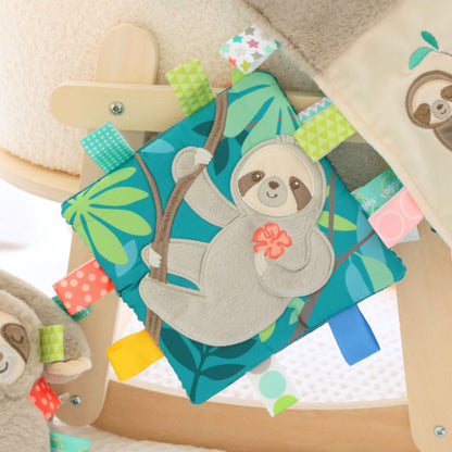 PLUSH MARY MEYER TAGGIES SLOTH CRINKLE