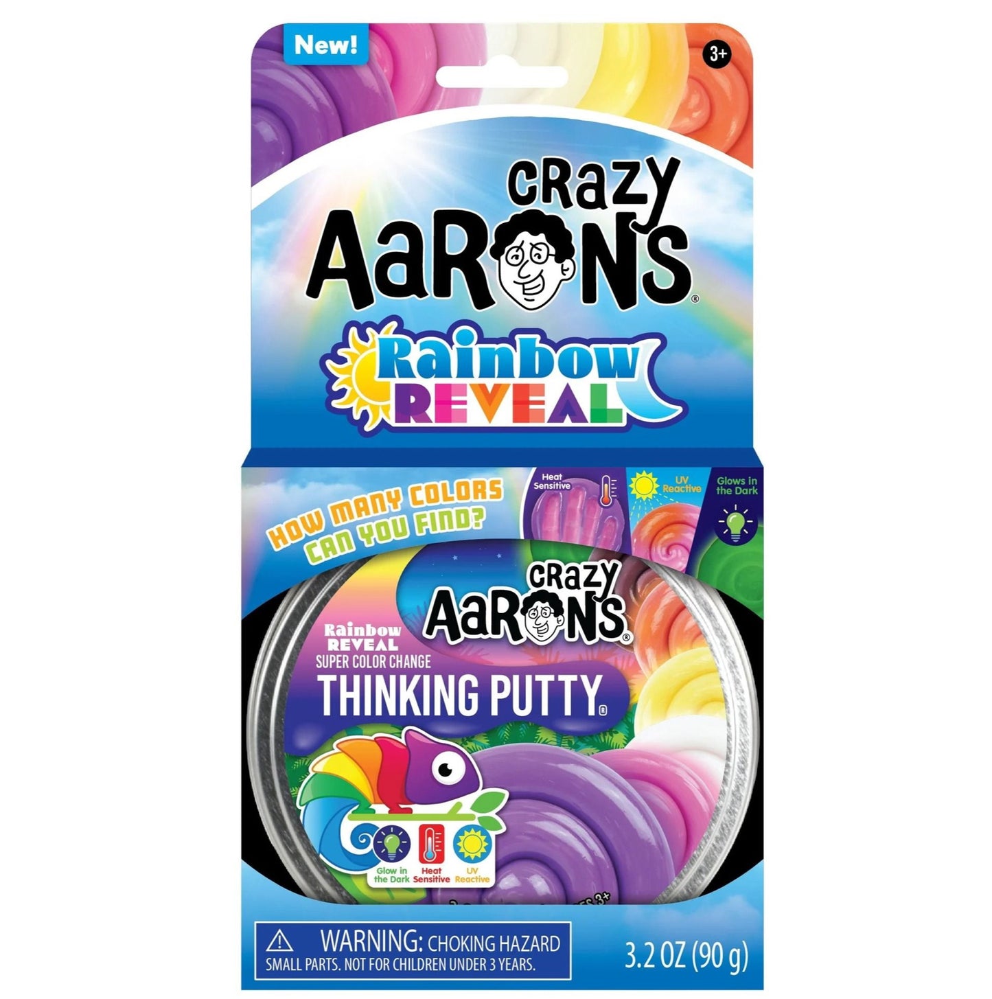 AARON'S PUTTY TRENDSETTER RAINBOW REVEAL