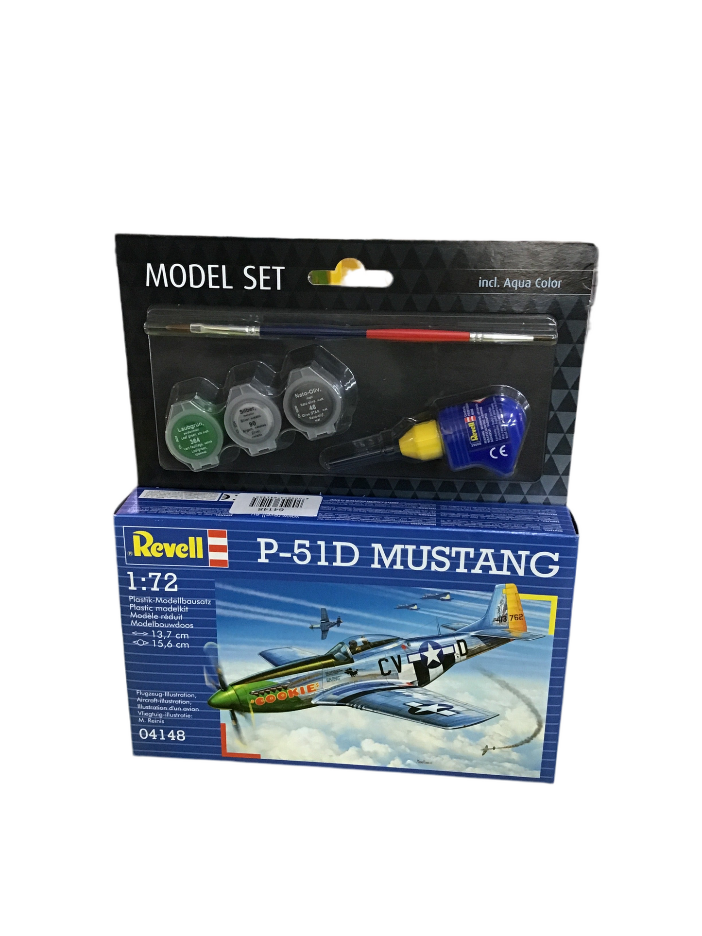 REVELL 1:72 P-51D MUSTANG