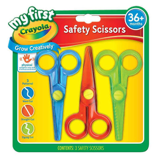 CRAYOLA SCISSORS SAFETY 3 PKT