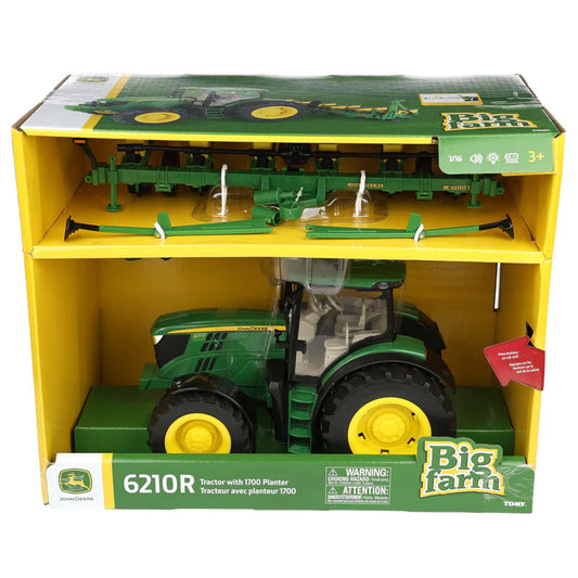 BIG FARM 1:16 6210R TRACTOR W PLANTER