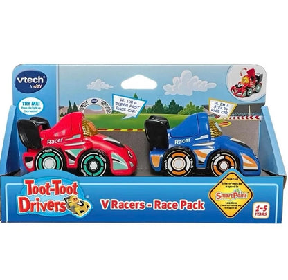 VTECH TOOT TOOT V RACERS 2 PACK AST