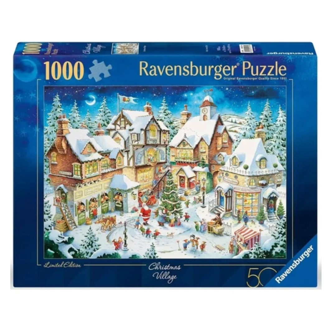 PUZZLE 1000PC CHRISTMAS VILLAGE NEW