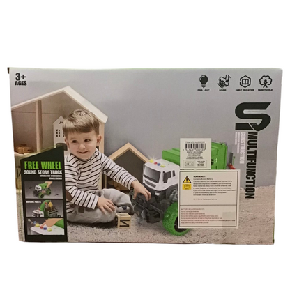 GARBAGE TRUCK MONSTER WHEELS L&S 30CM