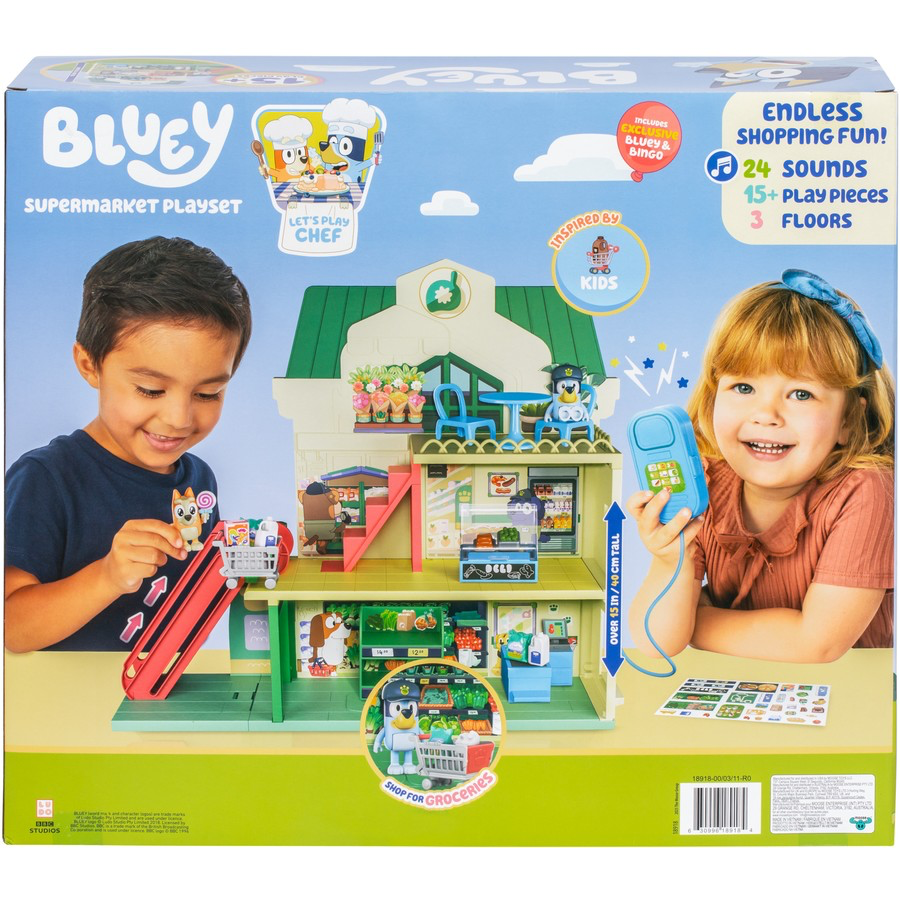 BLUEY SUPERMARKET PLAYSET
