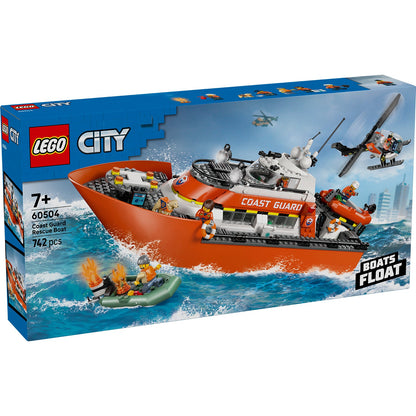 LEGO 60504 CITY COAST GUARD BOAT & HELIC