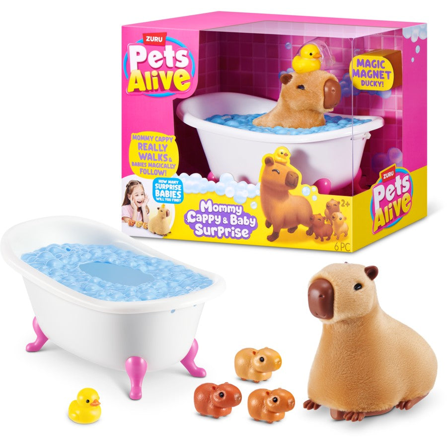 PETS ALIVE MAMA CAPYBARA & BABY