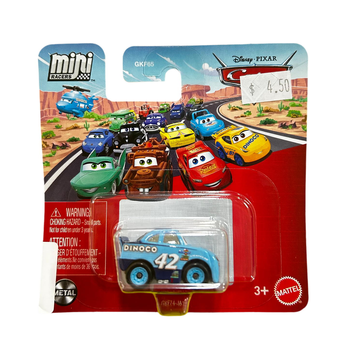 CARS MINI SINGLE BLISTER PK