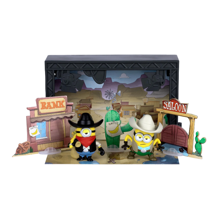 MINIONS 3 MINI FIG 2PK OLD WESTERN STAGE
