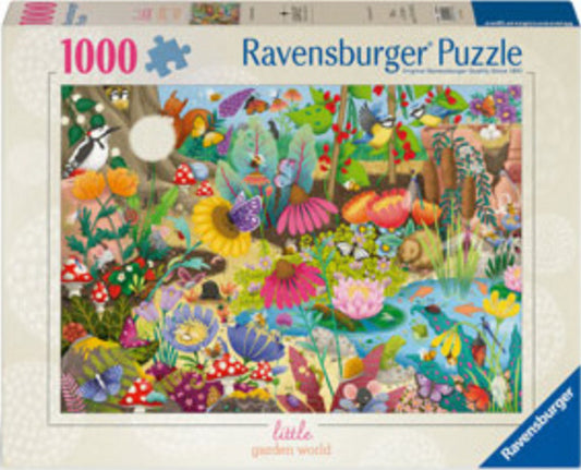 PUZZLE 1000PC LITTLE GARDEN WORLD