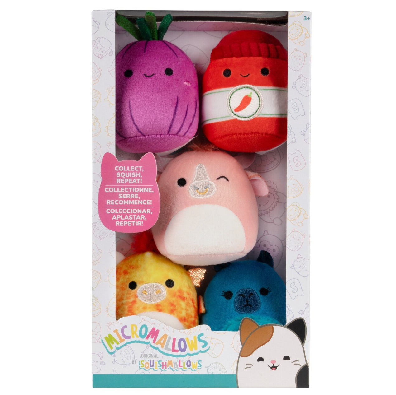 SQUISHMALLOW MICROMALLOWS 2.5 5PK AST
