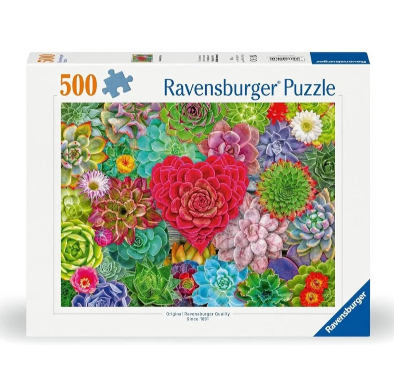 PUZZLE 500PC SUCCULENT LOVE